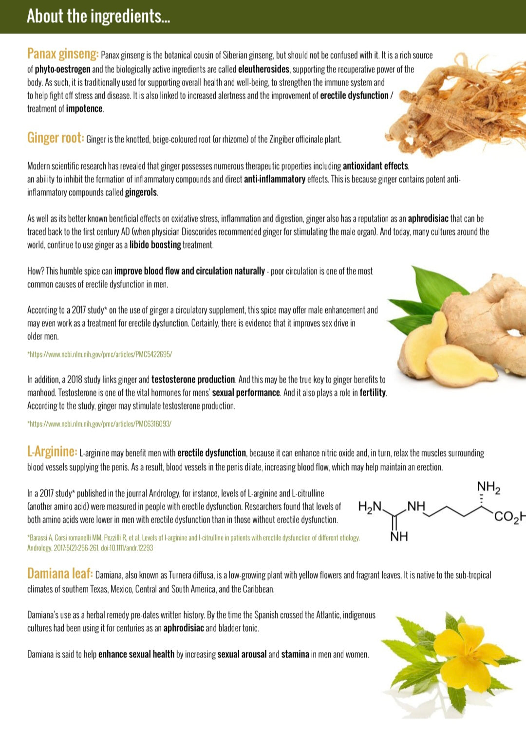 Organic Maca complex plus for sexual health and fertility - 90 capsules