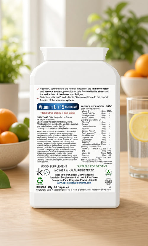 All-in-one advanced immunity for immune system and infection - 60 capsules