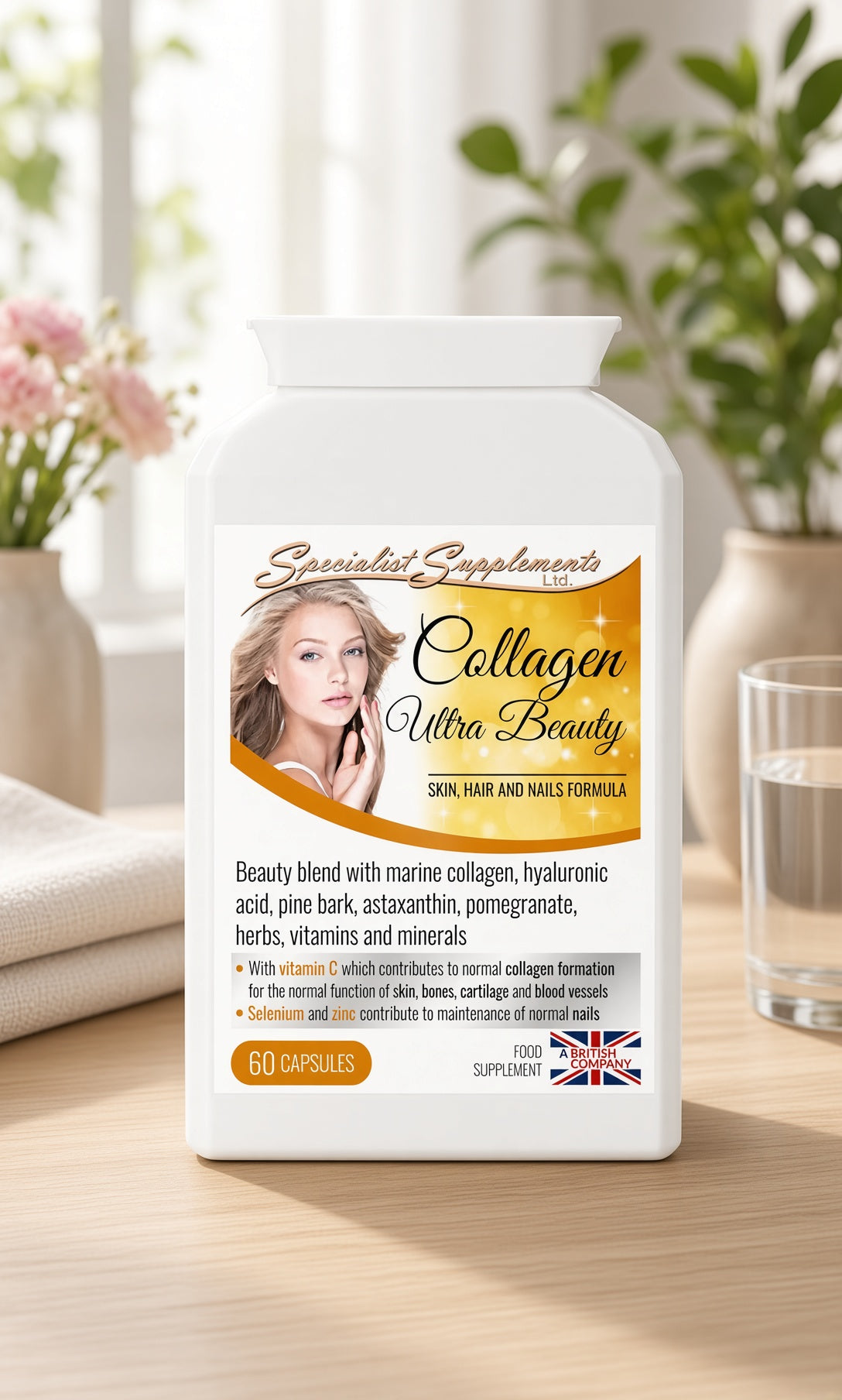 Marine Collagen beauty formula - 60 capsules