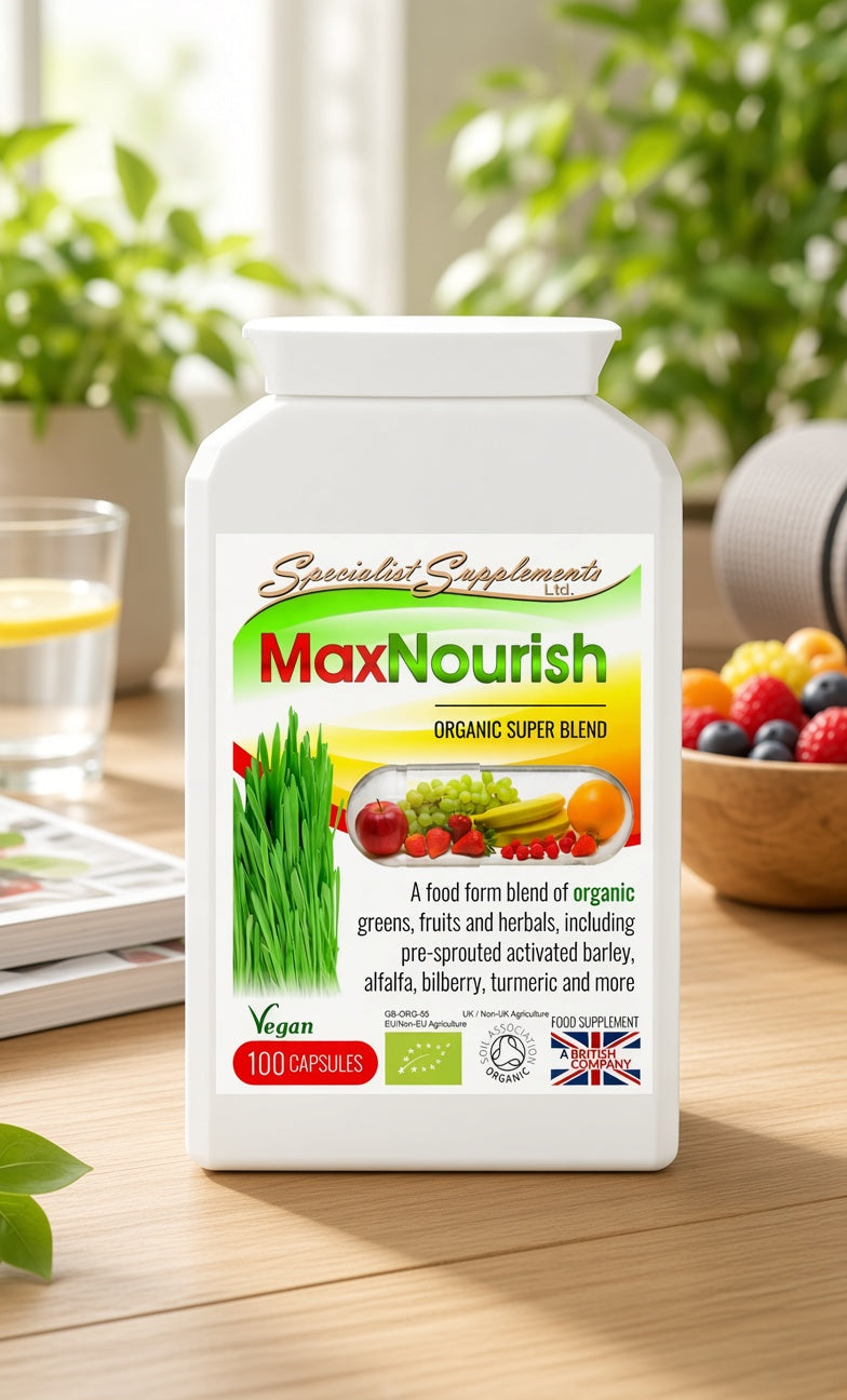 Organic multi-nutrient superfood supplement - 100 capsules