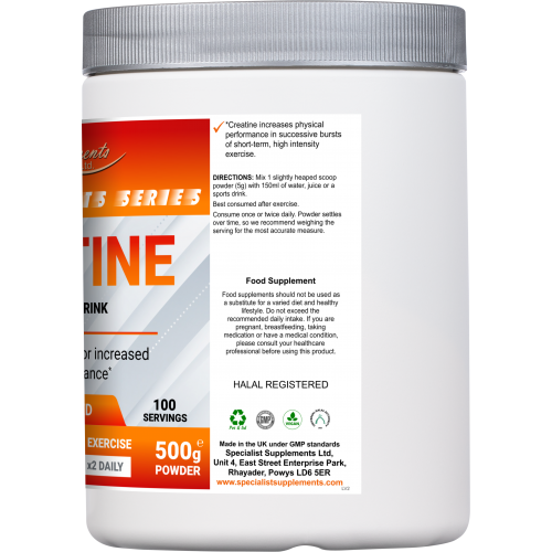 Creatine monohydrate powder - 500g